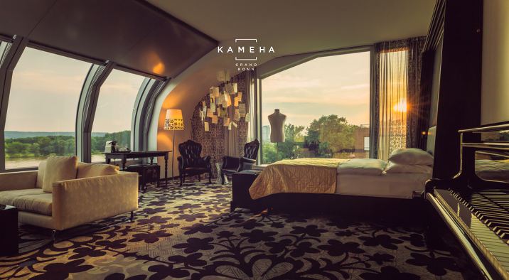Blick in eine Lounge des Kameha Grand