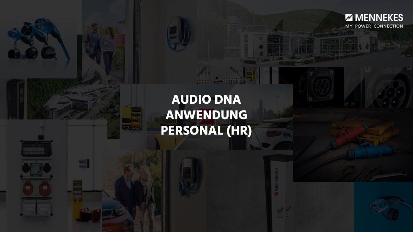 Standbild aus einem Film: die AUDIO DNA® in der Personalkommunikation