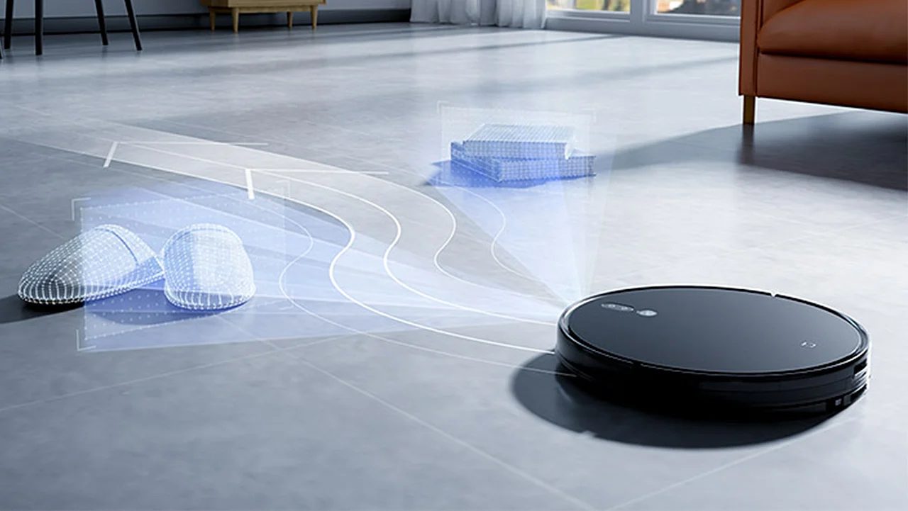 Ein Saugroboter mit 3D-Sensor